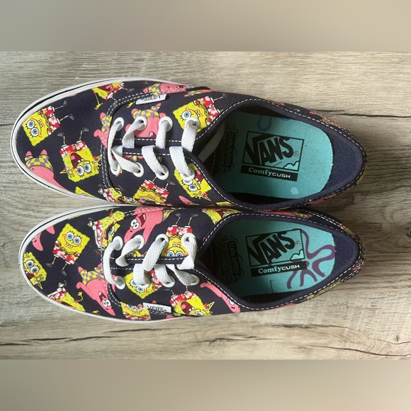Vans SpongeBob Aloha Bob Comfy
Cush Authentic Mens Size 5 Women’s Size 6.5 - Picture 12 of 12